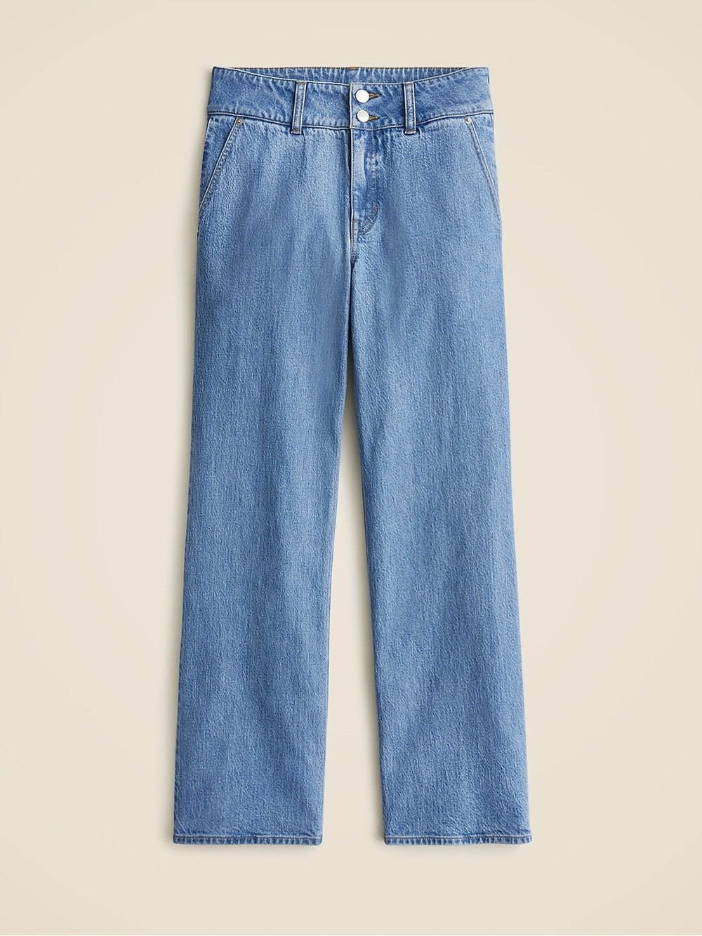 J. Crew Slim-Wide Jean With Stacked Buttons | Size 26